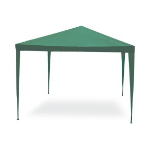 Gazebo Smontabile Verde 3x2 mt Struttura Acciaio Ombra Fiere Mercatini Giardino