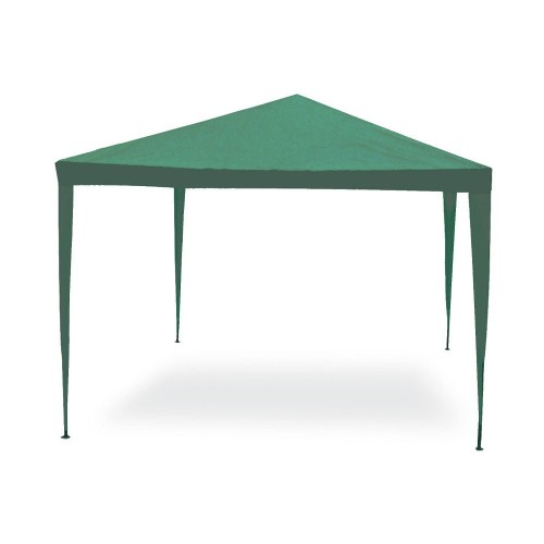 Gazebo Smontabile Verde 3x2 mt Struttura Acciaio Ombra Fiere Mercatini Giardino