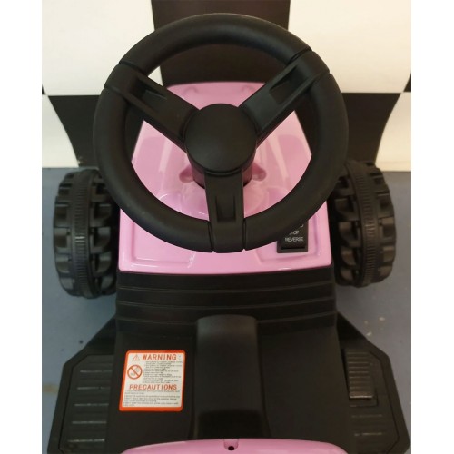 Trattore Macchina Elettrica per Bambini a Batteria Ricaricabile 1 Motore Posto