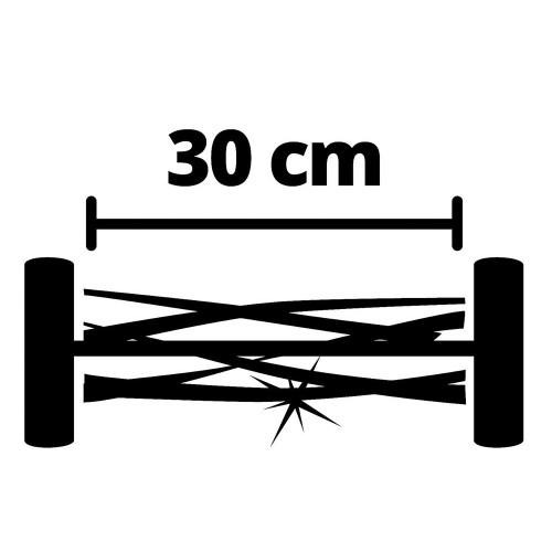 Tagliaerba a Spinta Tosa Einhell Senza Filo 30 cm Prato Giardino Leggero Manuale