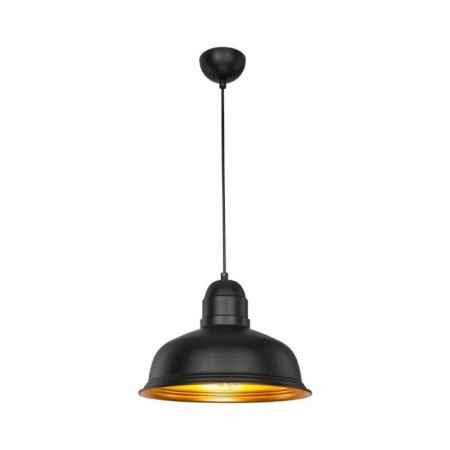 Lampada a Sospensione per Camera Salone in Metallo Nero Lampadario Sospeso