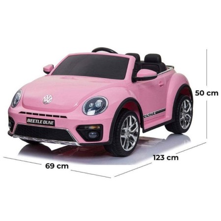 VolkSwagen Beetle Maggiolone Macchina Elettrica Telecomandata Bambini a Batteria