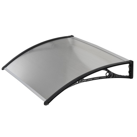 Tettoia Pensilina Policarbonato 120x80 Struttura Riparo Copertura Modulabile