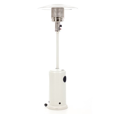 Stufa a Fungo Gas Bianco Radiante Riscaldante da Esterno | BricoShop24