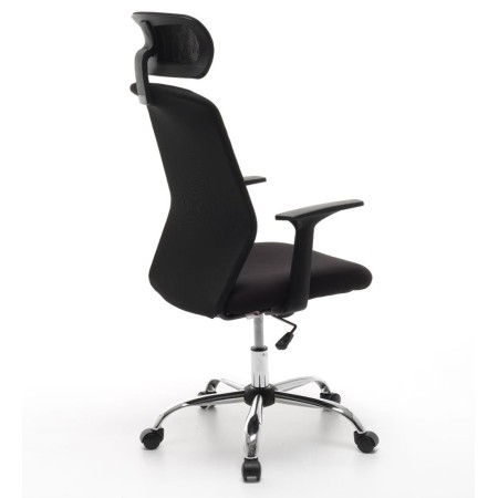 Sedia da Scrivania Ufficio Direzionale Poltrona con Braccioli e Ruote | BricoShop24