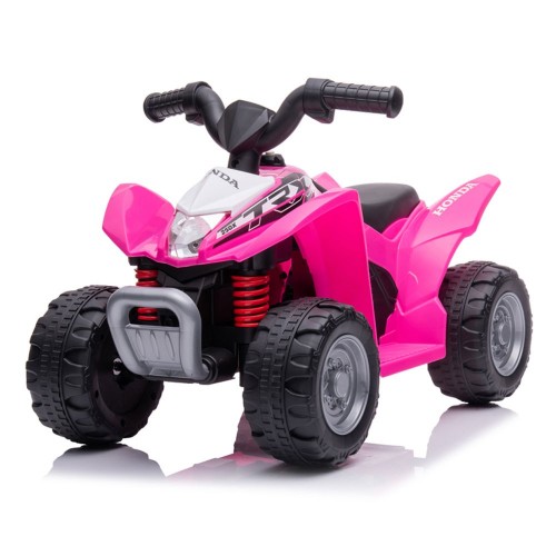Quad Elettrico a Batteria da Bambina Rosa Macchina Cavalcabile Suoni | BricoShop24