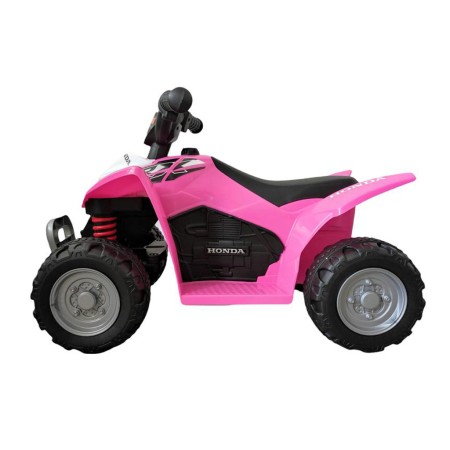 Quad Elettrico a Batteria da Bambina Rosa Macchina Cavalcabile Suoni | BricoShop24