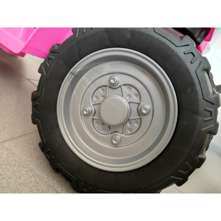 Quad Elettrico a Batteria da Bambina Rosa Macchina Cavalcabile Suoni | BricoShop24