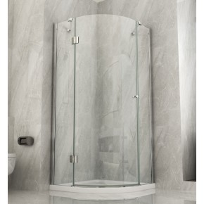 Box Doccia Semicircolare 80x80 90x90 Battente 8 mm Cristallo | BricoShop24