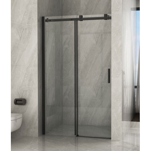Box Doccia 120 cm 8 mm Nicchia Porta Scorrevole Cristallo | BricoShop24