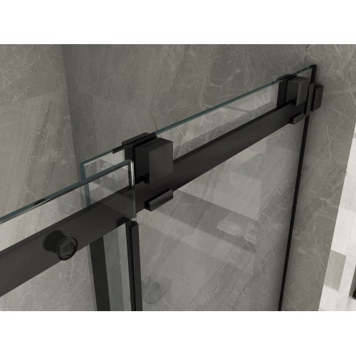 Box Doccia 120 cm 8 mm Nicchia Porta Scorrevole Cristallo | BricoShop24