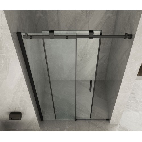 Box Doccia 120 cm 8 mm Nicchia Porta Scorrevole Cristallo | BricoShop24