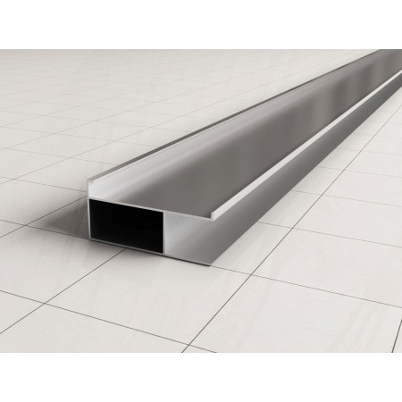 Profilo di Compensazione Estensione Box Doccia 195 cm Cristallo 8 mm
