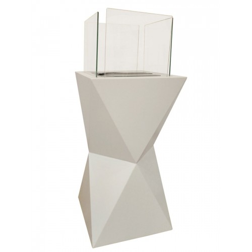 Camino a Bioetanolo Bianco da Pavimento Uso Interno Esterno| Bricoshop24