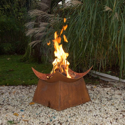 Barbecue Braciere da Esterno Giardino in Acciaio per Legna | BricoShop24