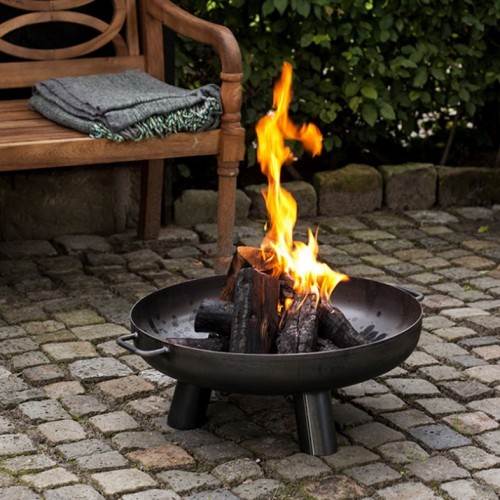 Braciere Portatile Barbecue da Esterno Giardino per Legna | BricoShop24