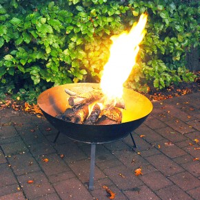 Braciere Portatile Barbecue da Esterno Giardino per Legna | BricoShop24