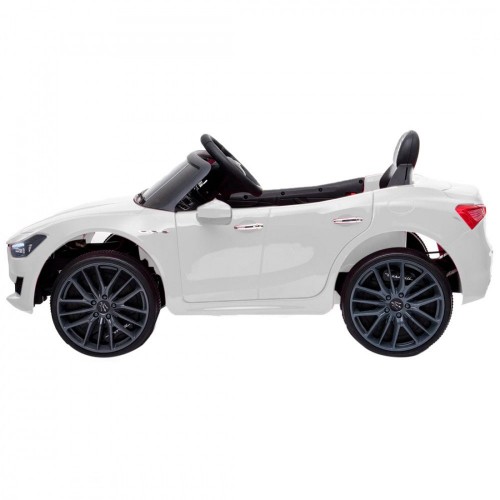 Macchina Elettrica a Batteria Maserati Ghibli Bianca Radiocomandata