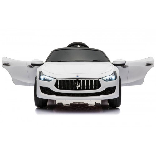 Macchina Elettrica a Batteria Maserati Ghibli Bianca Radiocomandata