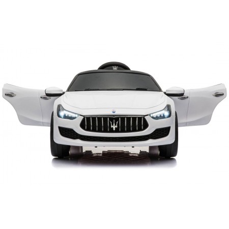 Macchina Elettrica a Batteria Maserati Ghibli Bianca Radiocomandata