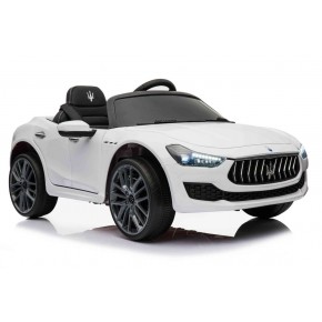 Macchina Elettrica a Batteria Maserati Ghibli Bianca Radiocomandata