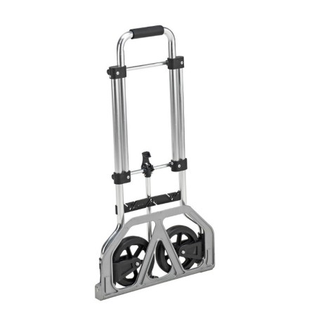 Carrello Pieghevole Portapacchi Max 45kg Bravetta Trasporto Trasloco Giardino