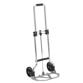 Carrello Pieghevole Portapacchi Max 45kg Bravetta Trasporto Trasloco Giardino 2