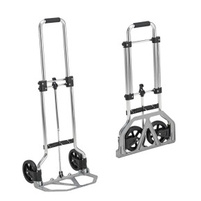 Carrello Pieghevole Portapacchi Max 45kg Bravetta Trasporto Trasloco Giardino