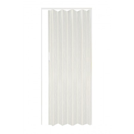 Porta a Soffietto in PVC Bianca con Maniglia Riducibile |BricoShop24