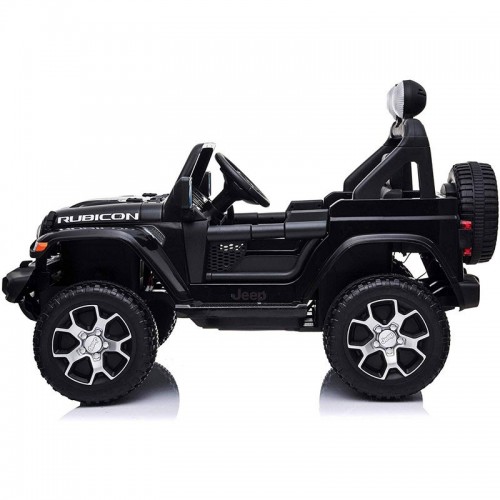 Jeep Nera Macchinina Elettrica a Batteria 12 V per Bambini | BricoShop24
