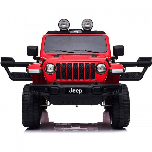Jeep Rossa Macchina Elettrica a Batteria 12 V per Bambini | BricoShop24