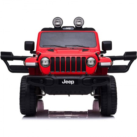 Jeep Rossa Macchina Elettrica a Batteria 12 V per Bambini | BricoShop24