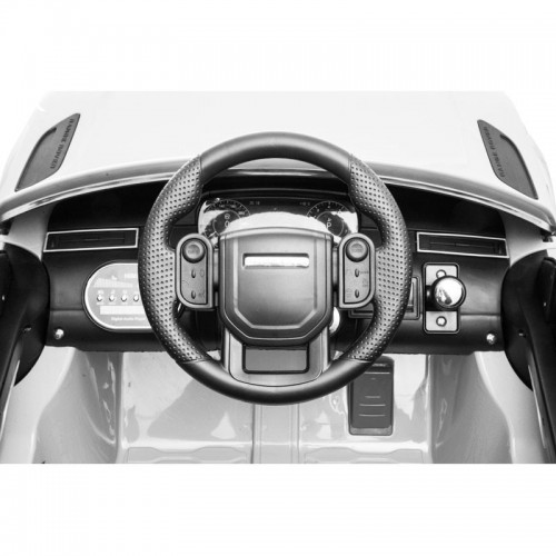 Land Rover Velar Bianco Macchina Elettrica a Batteria 12 V Telecomando