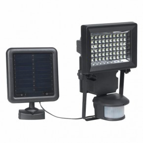 Faretto Lampione a Led Muro con Pannello Solare Sensore | BricoShop24
