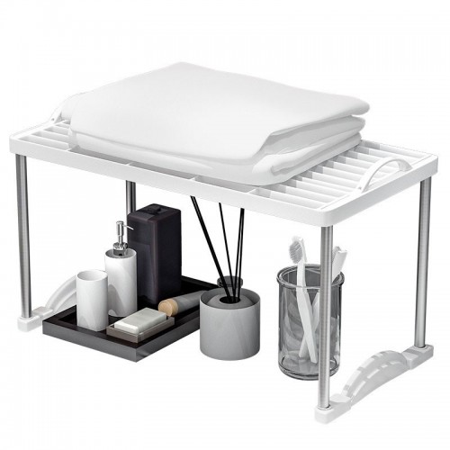Mensola Portaoggetti Modulare Scaffalatura Bagno Cucina | BricoShop24