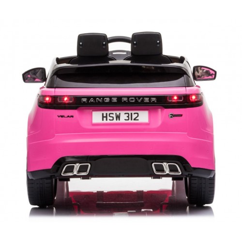 Macchinina Elettrica Land Rover Velar Rosa Batteria 12 V | BricoShop24