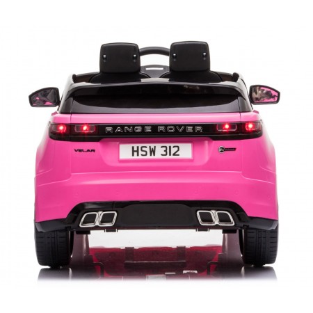 Macchinina Elettrica Land Rover Velar Rosa Batteria 12 V | BricoShop24