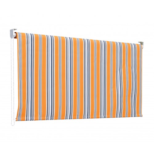 Tenda Sole 150x250 H Caduta Riga Gialla Rullo Alluminio Attacco Soffitto Balcone