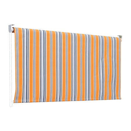 Tenda Sole 150x250 H Caduta Riga Gialla Rullo Alluminio Attacco Soffitto Balcone
