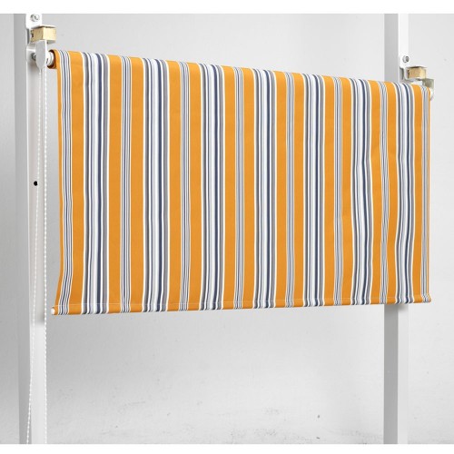 Tenda Sole 150x250 H Caduta Riga Gialla Rullo Alluminio Attacco Soffitto Balcone