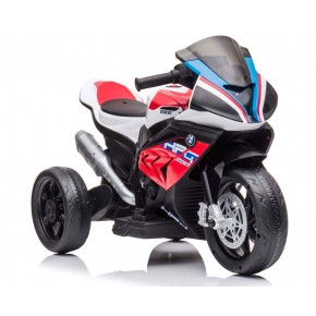 Moto elettrica a batteria 12 V BMW HP4 Sport colore rosso a 3 ruote