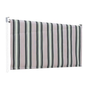 Tenda Sole Caduta 150x250 H Riga Verde Attacco Soffitto Terrazzo Rullo Alluminio 2