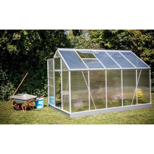 Serra in Alluminio Policarbonato Alveolare Piante Orto | BricoShop24
