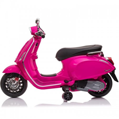 Piaggio Vespa Sprint Rosa Moto Elettrica da Bambino 12V  | BricoShop24
