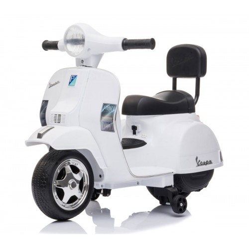Mini Vespa Piaggio Bianca per Bambino a Batteria 6 V  | BricoShop24