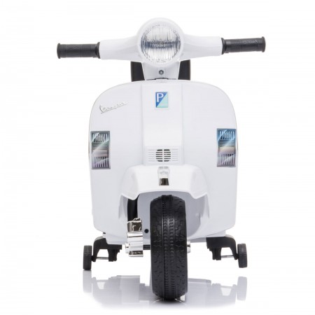 Mini Vespa Piaggio Bianca per Bambino a Batteria 6 V  | BricoShop24