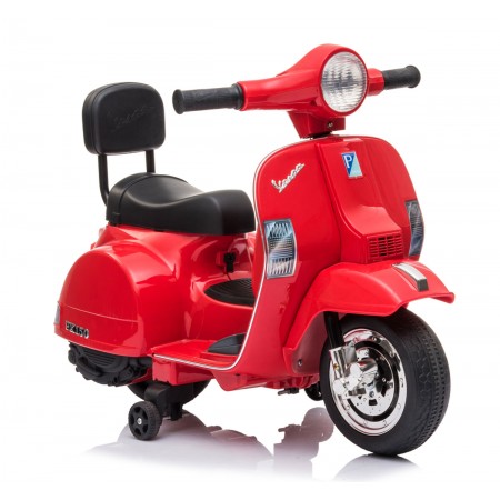 Vespa Piaggio Px 150 Mini colore rosso  elettrica per bambini a batteria 6 V