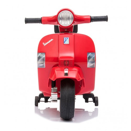 Mini Vespa Piaggio Rossa Elettrica per Bambini Batteria | BricoShop24