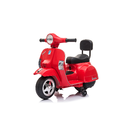 Mini Vespa Piaggio Rossa Elettrica per Bambini Batteria | BricoShop24