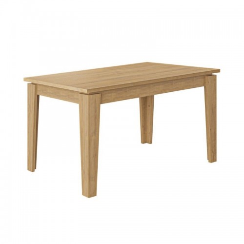 Tavolo da Pranzo Estensibile in Legno Allungabile 140 190 cm Rovere